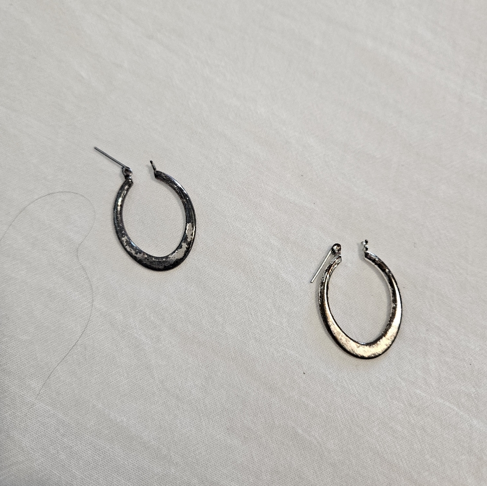 Gold earrings